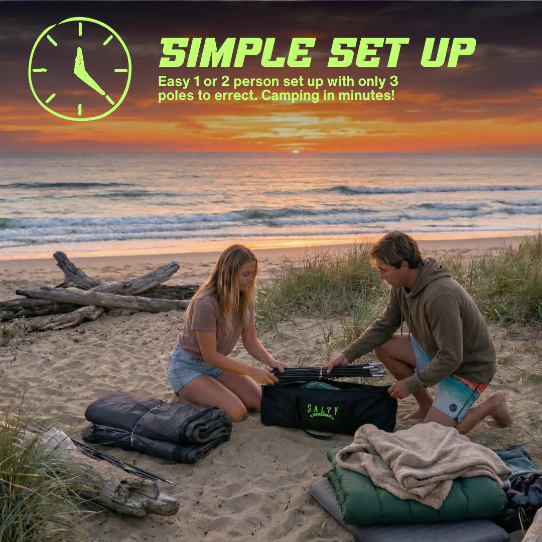 Ultra-lightweight Blackout Tunnel Tent 2 Person - Image 10