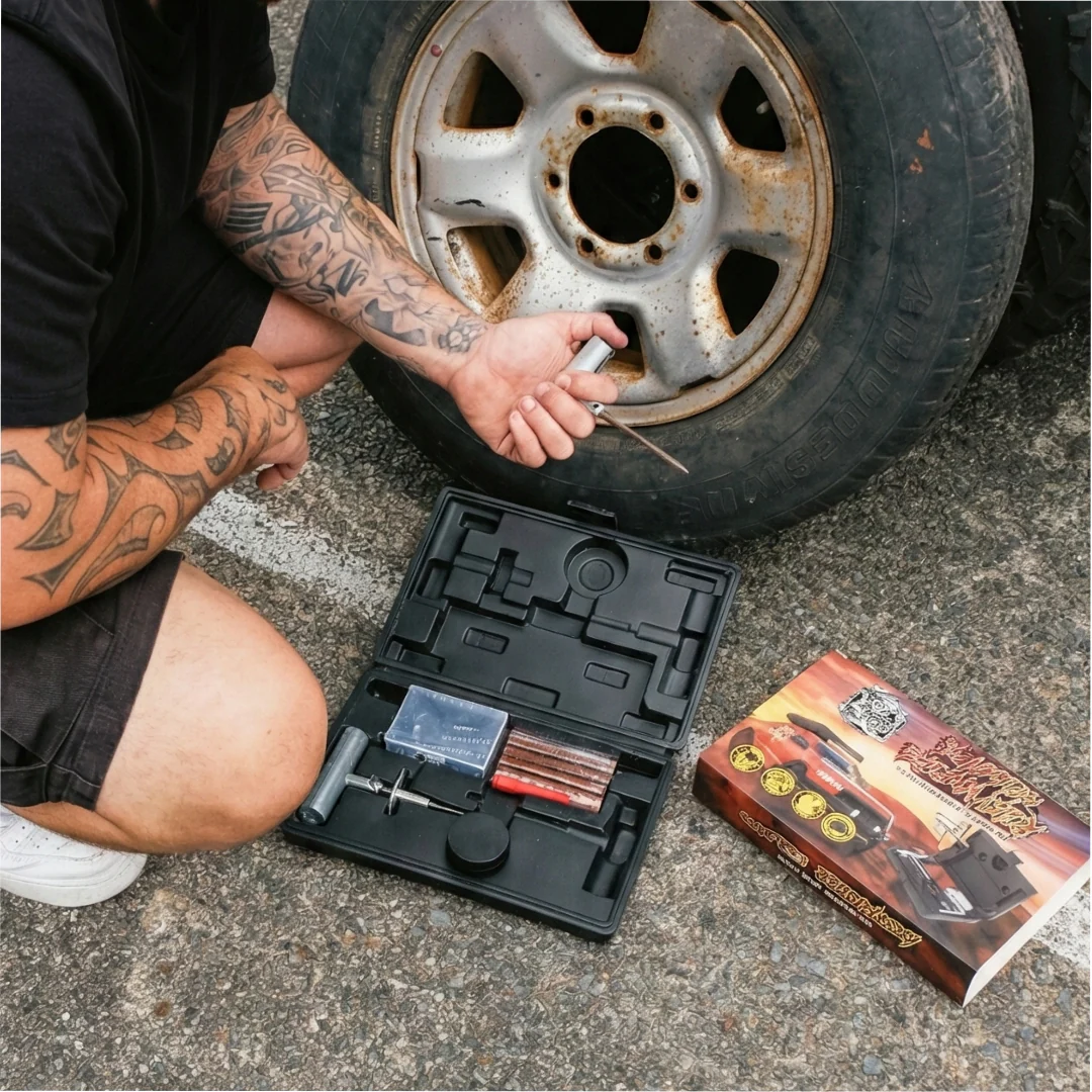 Raptor Recovery Kit + Recovery Tracks + FREE 47pc Tyre Repair Kit - Image 2