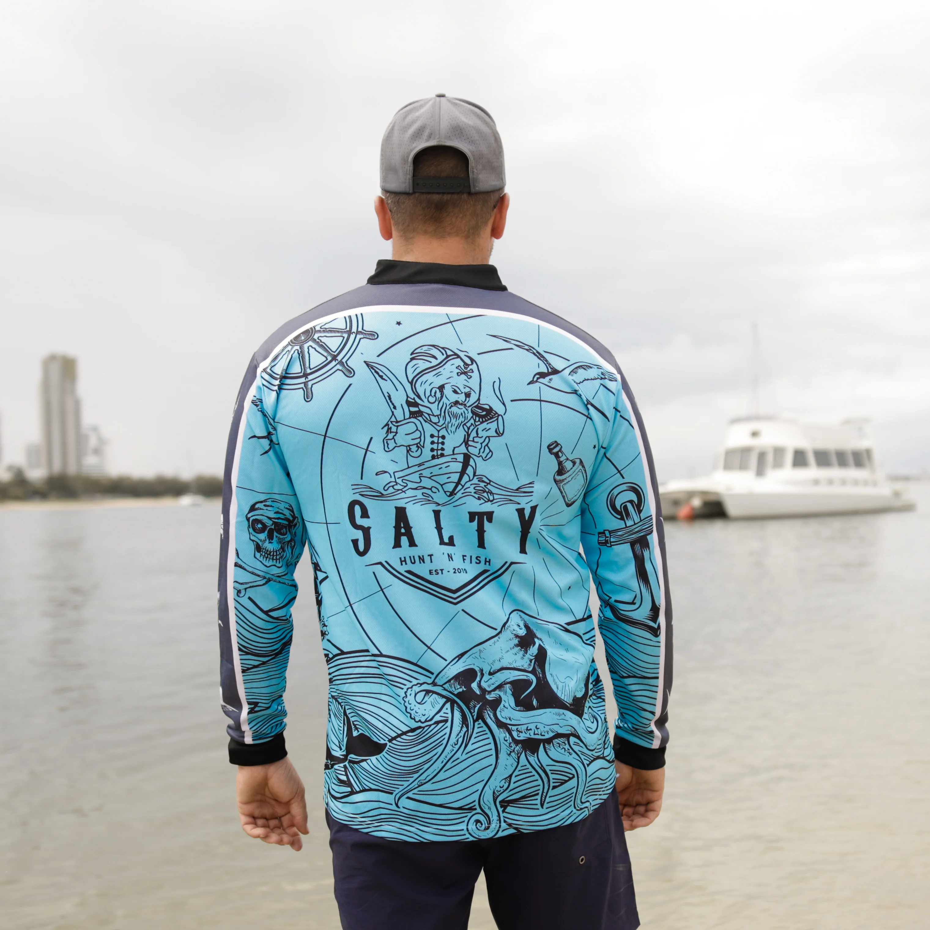 White Marlin | Adults Fishing Shirt - Image 10