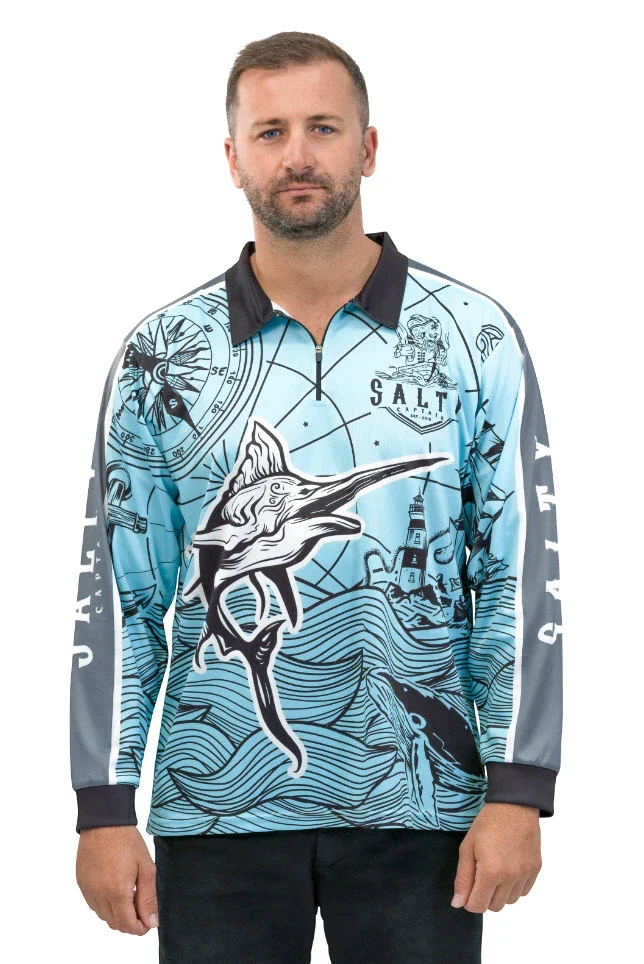 White Marlin | Adults Fishing Shirt - Image 12