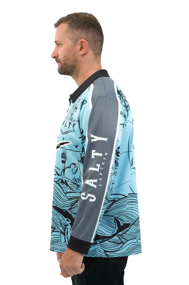White Marlin | Adults Fishing Shirt - Image 13