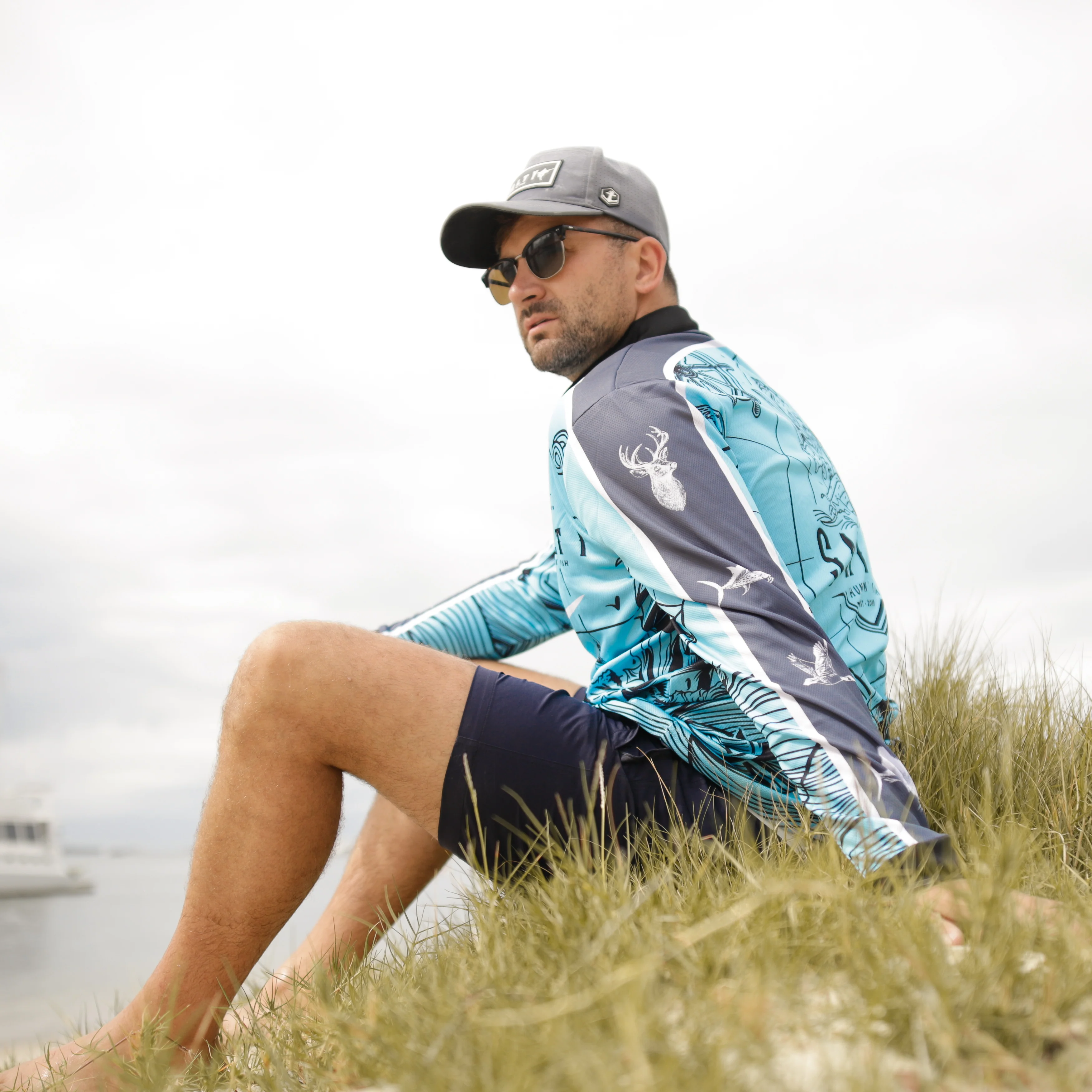 White Marlin | Adults Fishing Shirt - Image 4