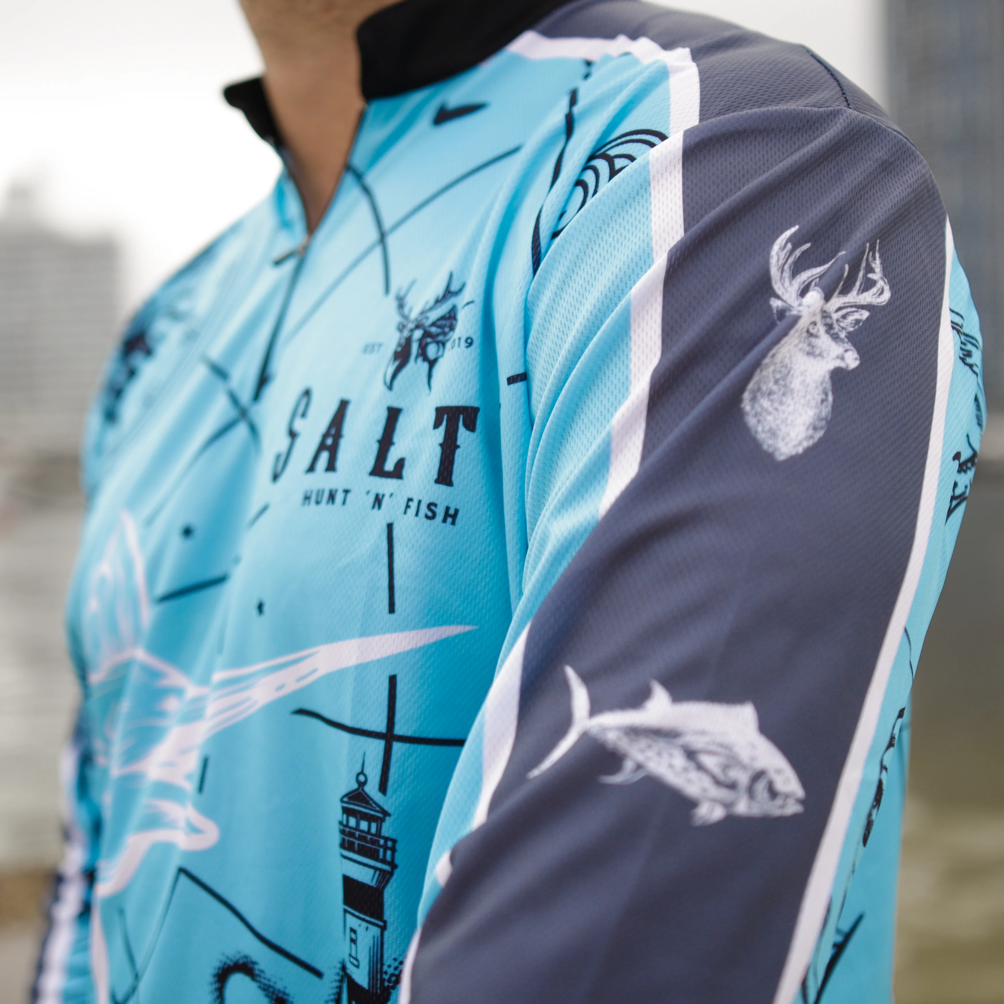 White Marlin | Adults Fishing Shirt - Image 6