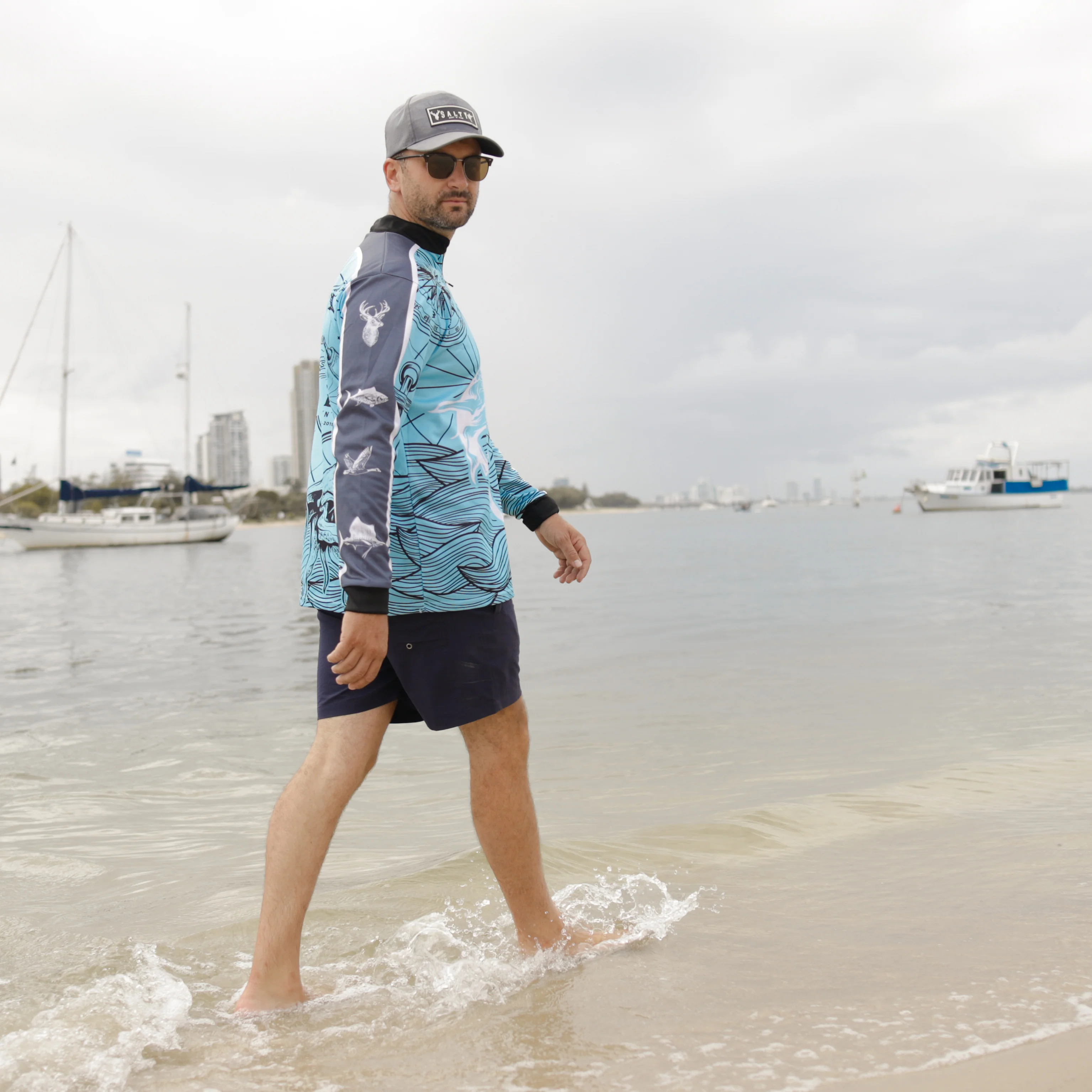 White Marlin | Adults Fishing Shirt - Image 9