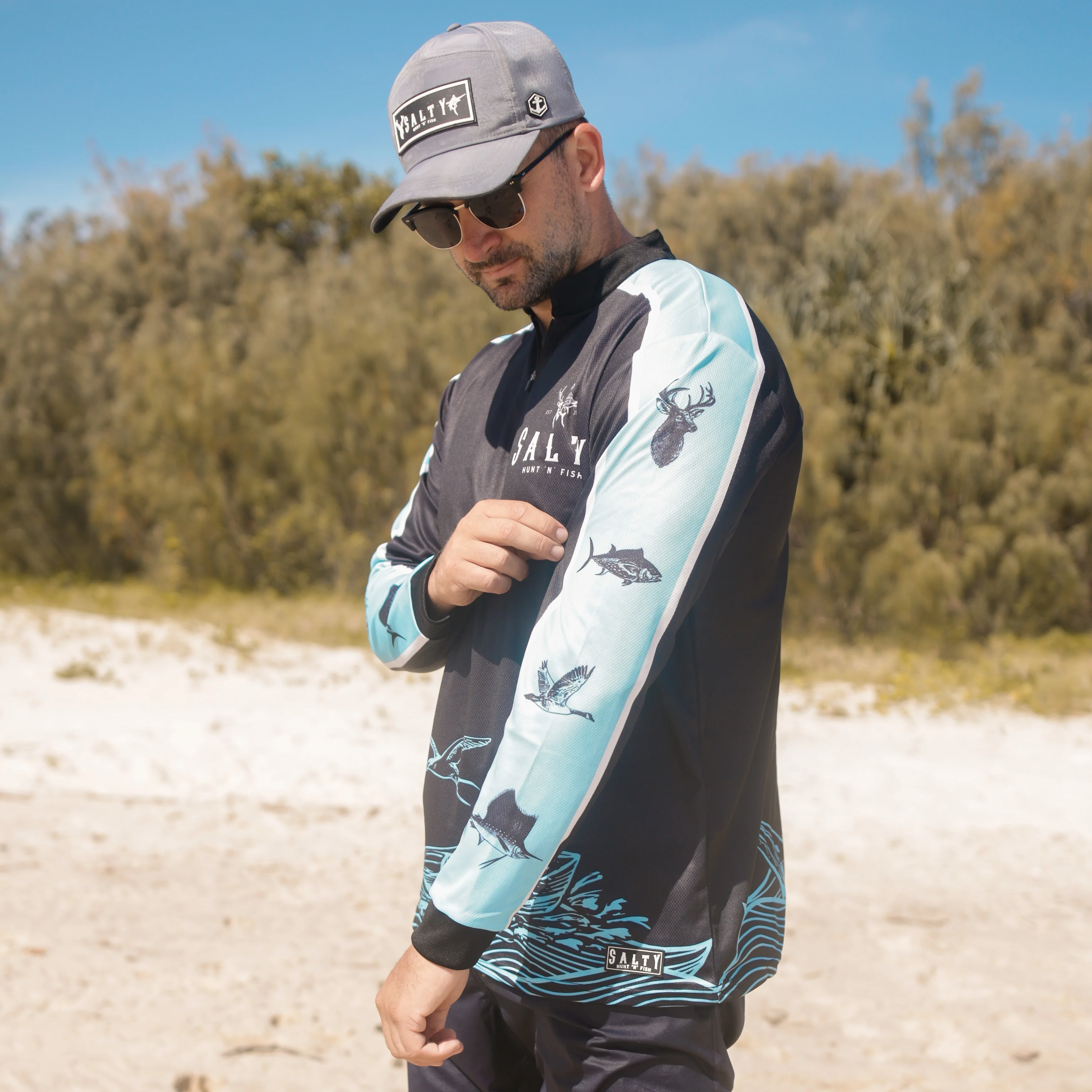 Seven Seas | Adult Fishing Shirt - Image 3