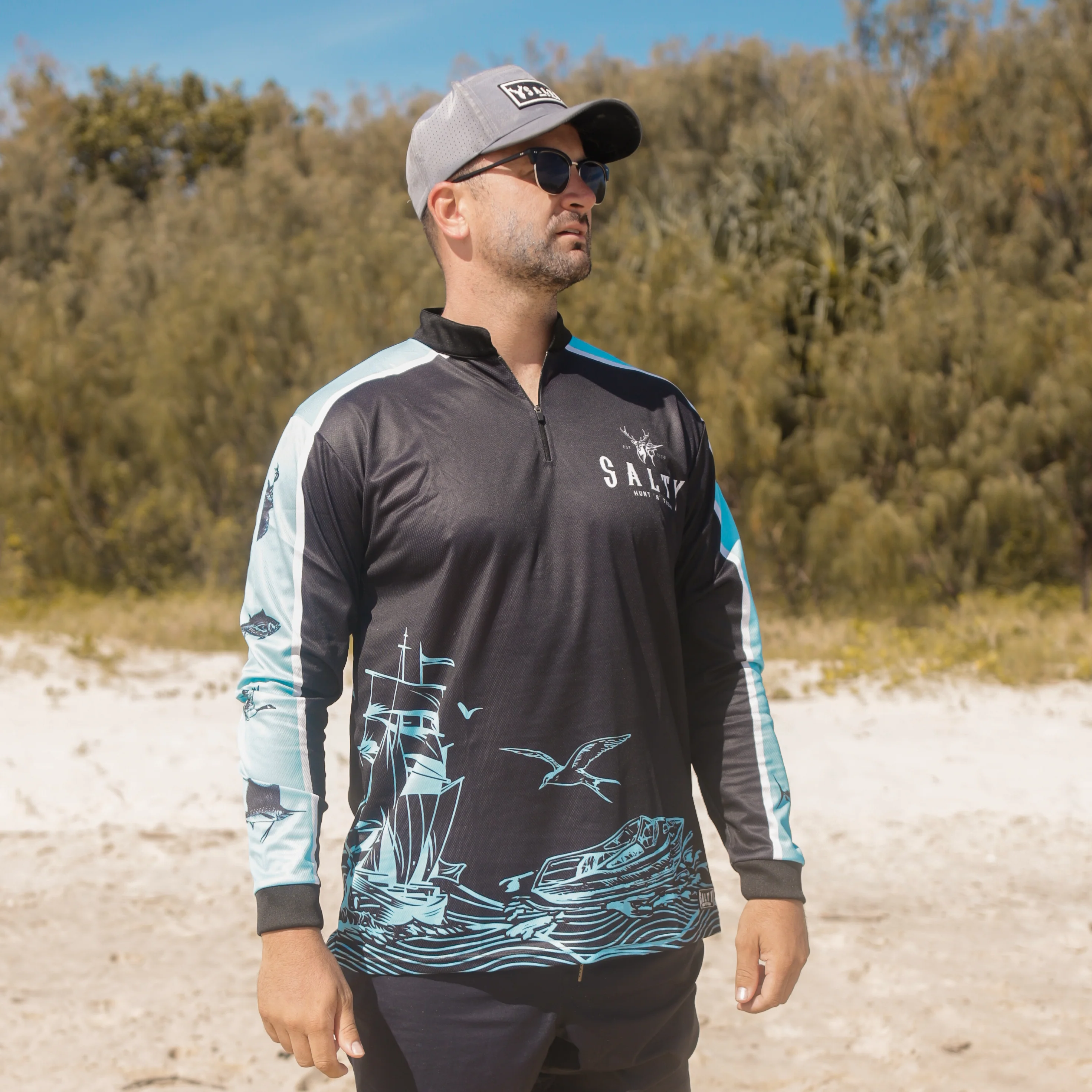 Seven Seas | Adult Fishing Shirt - Image 7