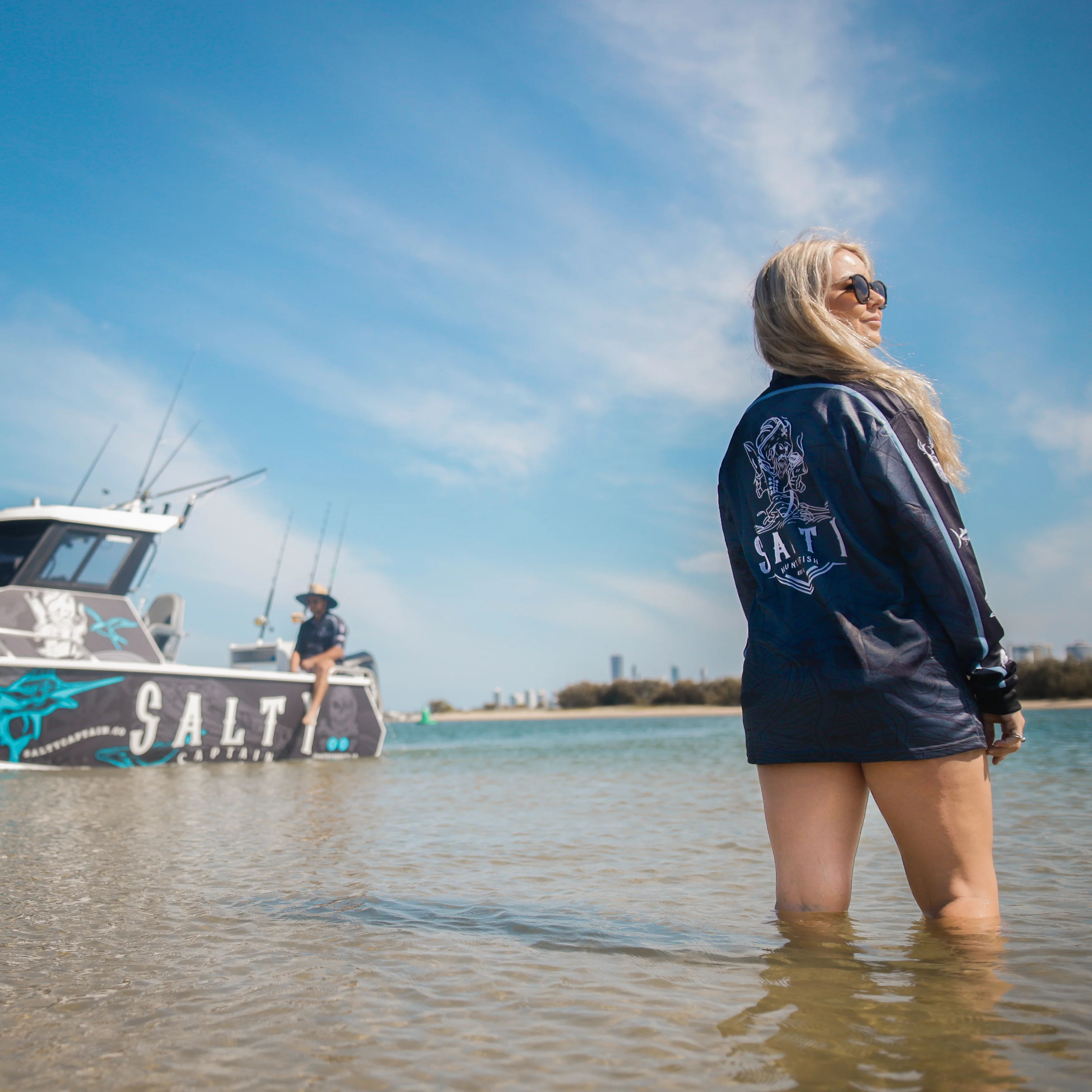 Full Moon | Adults Fishing Shirt - Image 3